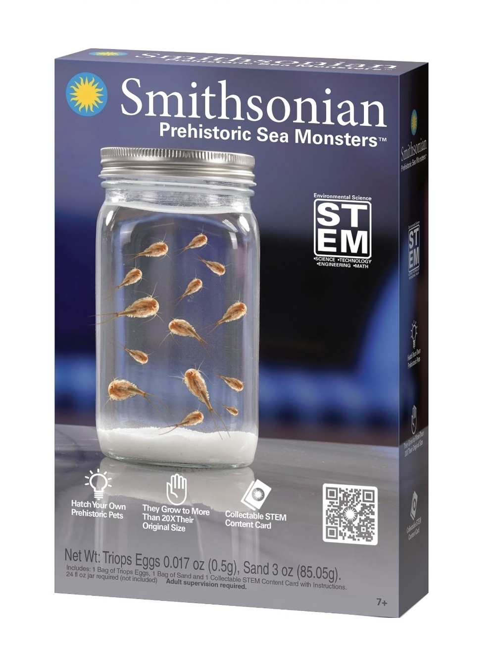 Smithsonian STEM Prehistoric Sea Monsters Brine Shrimp Hatch Kit